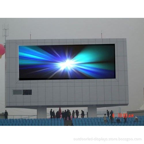 Sports Outdoor Full Color Led Display Advertising Panel P16 Mm , 400 W/sqm Ip65 1r1g1b